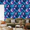 Wallpaper Ink blue, navy blue, purple and turquoise 50x1000
