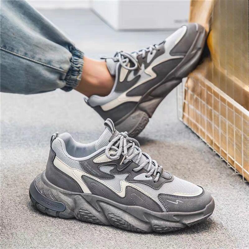 

Летние новые дышащие сетчатые кроссовки мужские спортивные кроссовки увеличивающие рост кроссовки 44