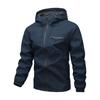 American Street Style Waterproof Hooded Casual Sports Jacket