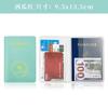 Travel Accessories Leather Passport Holder Letter Print Passport Case Travel Id Card Holder Plane Ticket Holder Passport Covers