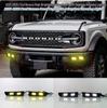 Compatible High Beam Projector & Daytime Running Fog Lights for 2021-2025 Ford Bronco
