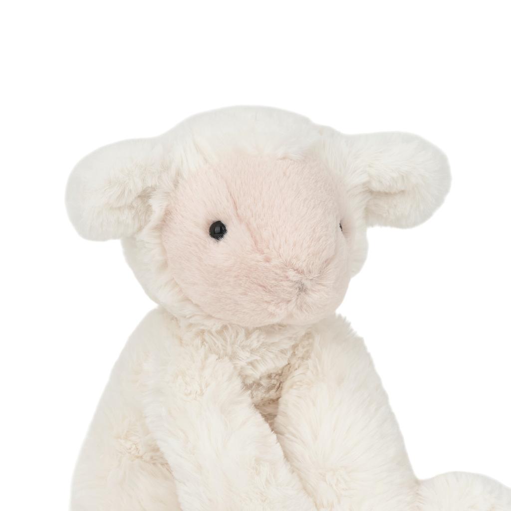 Jellycat Agnello Smudge Bianco
