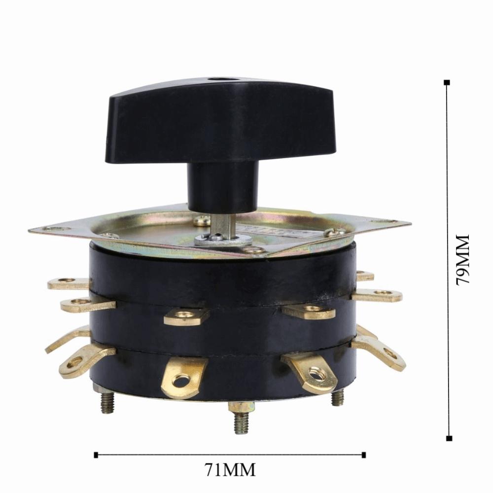 380V 25A Welding Machine Separately Switch 8 Digits Selector Switches  Old or Broken Switch