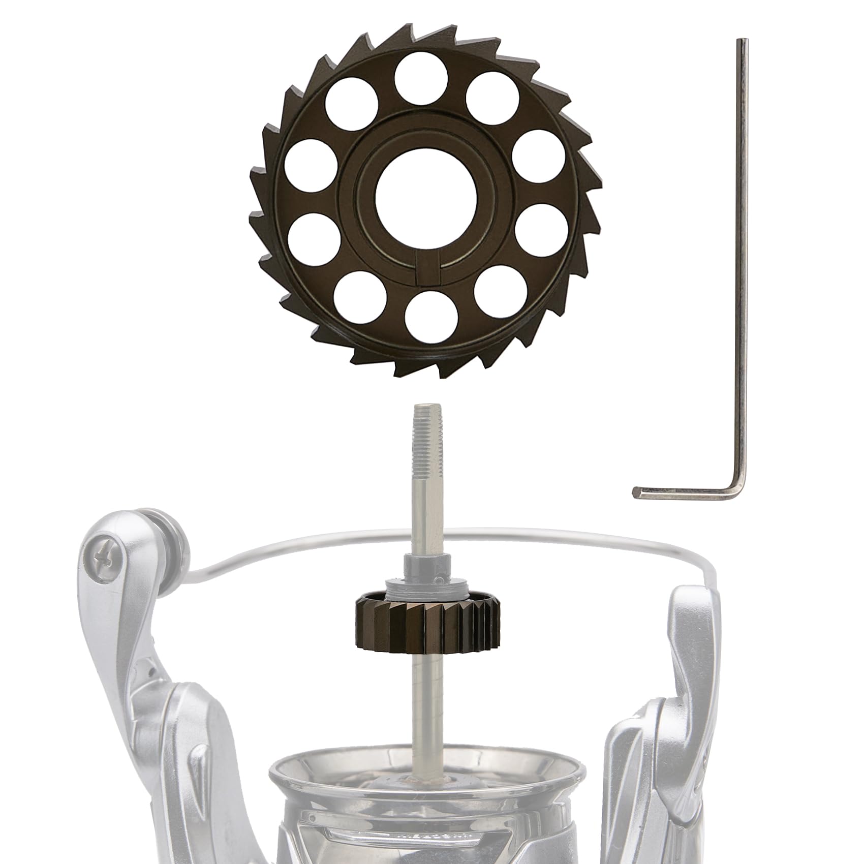 

HEIGHTEN Drag Sound Ratchet Shimano Spinning Reel Exclusive Duralumin Alloy High Strength Stella Twin Power Vanquish Exsense Stradic Vanford Sephia