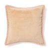 Francfranc Fur Cushion Cover, 45cm X 45cm, Ivory (F-015) - Simple Interior Design