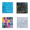 Practical Epoxy Resin Dominoes Mold With 28 Cavities Sturdy Silicone Candy Clay Molds for Jewelry And Cake Decoration