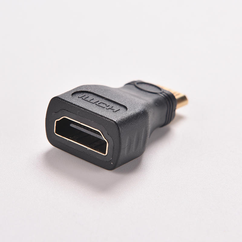 1 stk for HDtv Mini HDMI Type C hann til HDMI type A hunn adapterkontakt