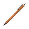 Ohto Wooden Ballpoint Pen WN04 Orange, 0.4mm Tip, Quick-Drying Gel Ink, Natural Wood, Smooth Writing, 135mm Length, 7.9mm Barrel Diameter, 6.6g