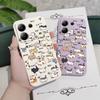 Running Cats Phone Case For Samsung Galaxy S25 S24 S23 S22 S21 S20 Ultra Plus FE S10 Note 20 ultra 10 9 Plus Cover