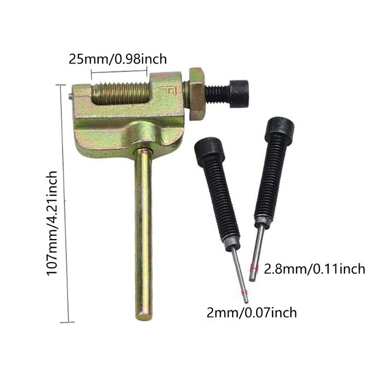 Motorcycle Maintenance Chain Breaker Universal Dirt Pit Bike Chain Splitter Cutter Tool Suitable For DIY Enthusiasts