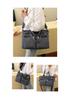 2026 Women's Large Capacity Corduroy Tote: Korean Style Multi-Pocket Handbag & Versatile Crossbody Bag