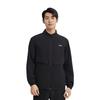 Li-Ning Fitness Series Solid Color Zip-Up Stand Collar Comfortable Breathable Sports Jacket Men Jacket Black AJDU003-1