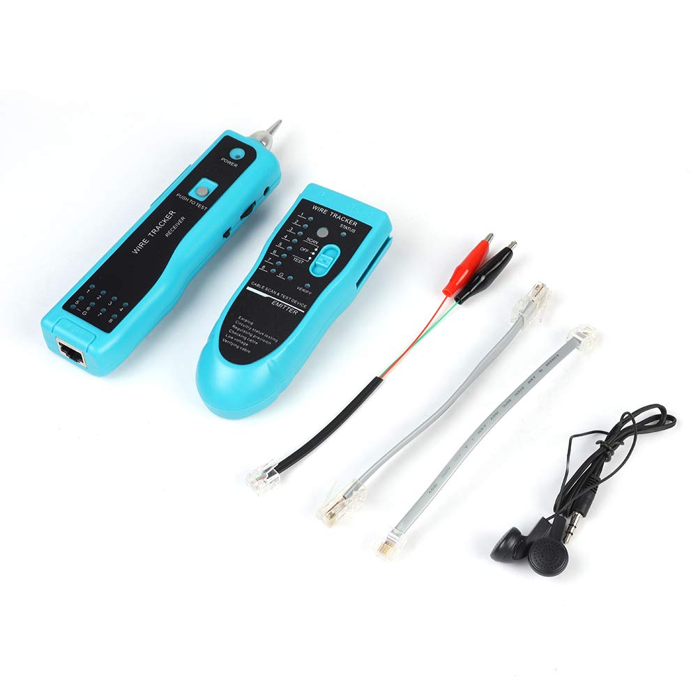 Multifunctional Cable Tone Telephone Line Network Cable Wire LAN Telephone with Cable Tester, Probe, Tracker, Detector, Finder, Cable, Line, Emitter,