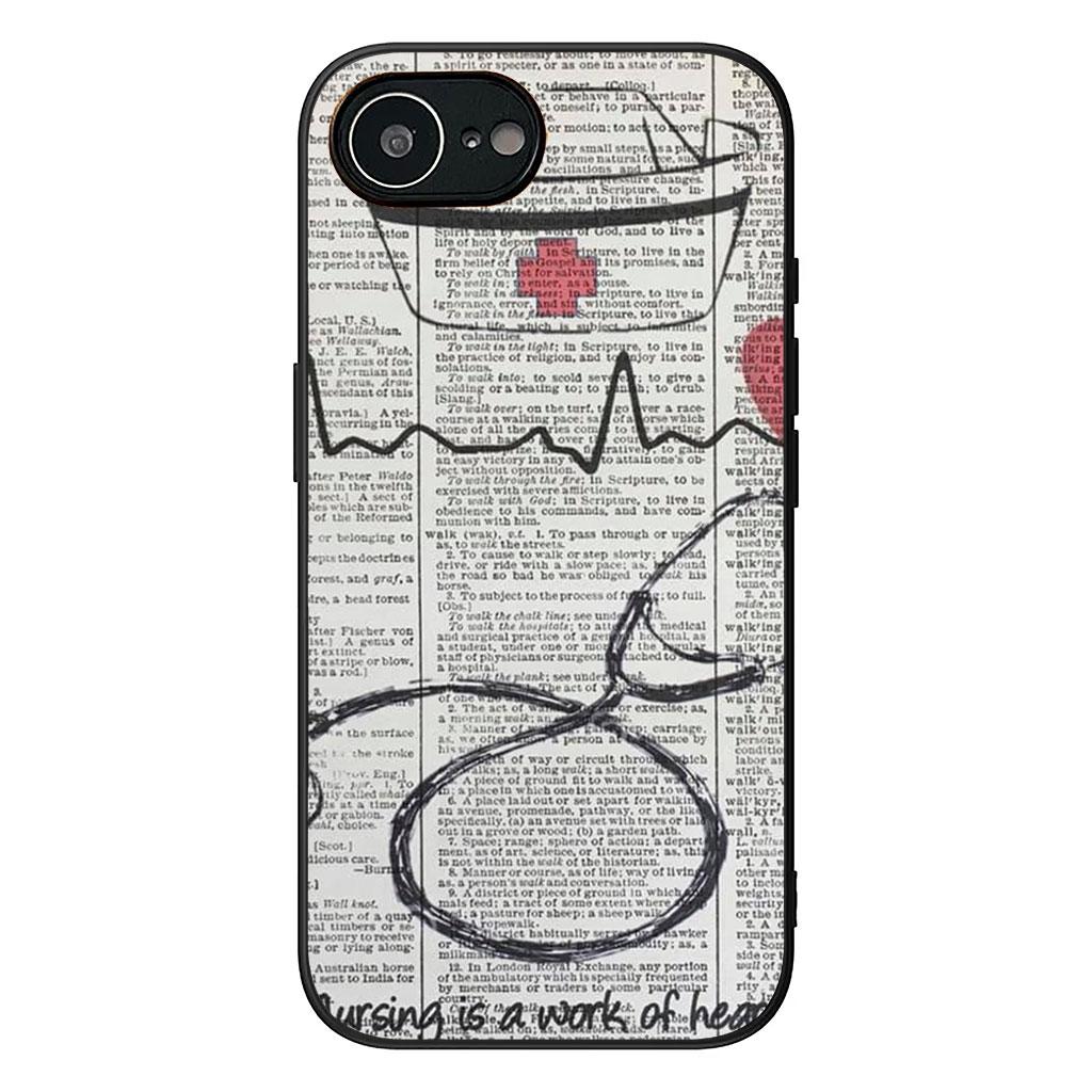 For Motorola Moto G54 G05 G24 G85 G15 G57 G86 Power Edge 50 30 Fusion Neo Pro Case Nurse Doctor Stethoscope Happy Tooth Dentist