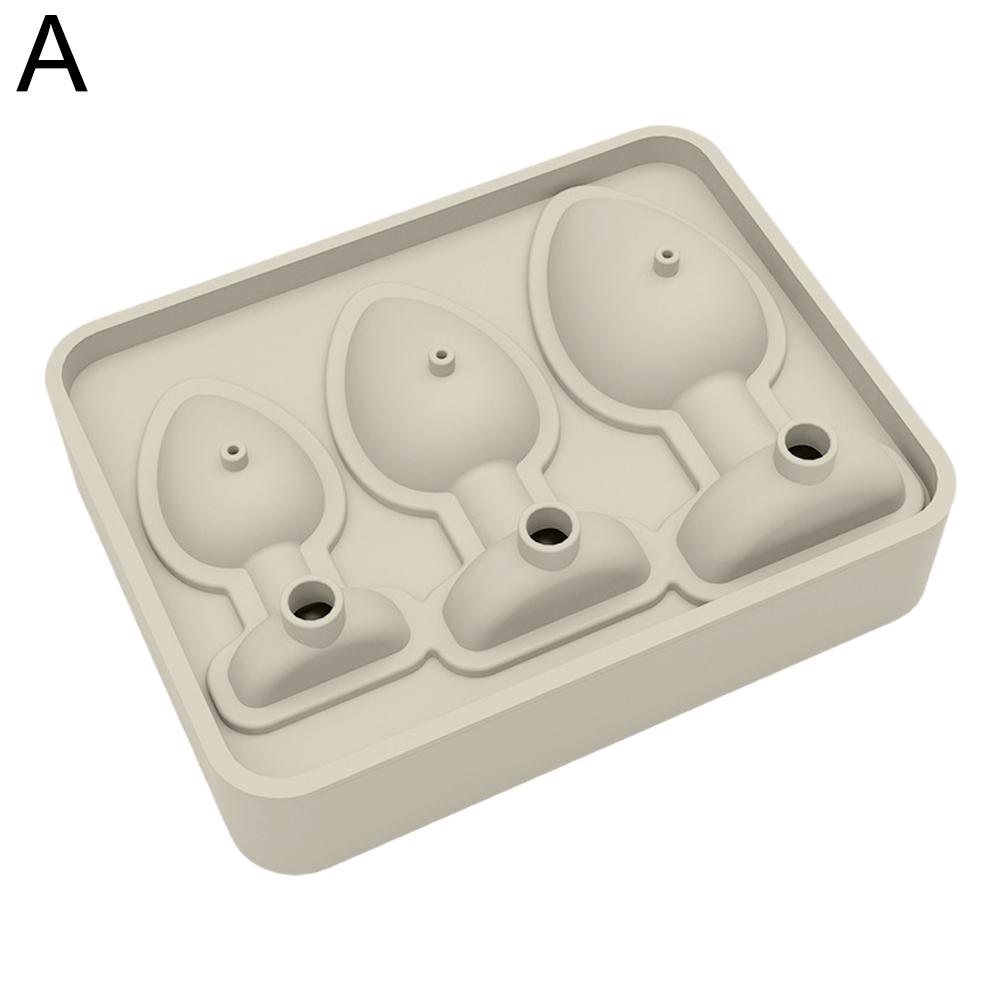 Silicone Butt Plug Shaped Ice Cube Mold - Prank Silicone Mold for DIY Fun with Cakes, Chocolate, and Candy