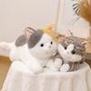 Charming Realistic Cat Plush Toy Cute Kitten Figure Ideal For Creative Giving Gift