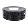 3 PCS Set 5.91 Inch Base Teapot Warmer Brushed Finish Heating Base Durable Tea Warmer Base  For Tea