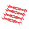 4PCS Set RC Ball Tie Rod Adjustment Wrench Aluminium Alloy 1 10 1 16 3.0mm‑6.0mm Model RC Car Repair Tool