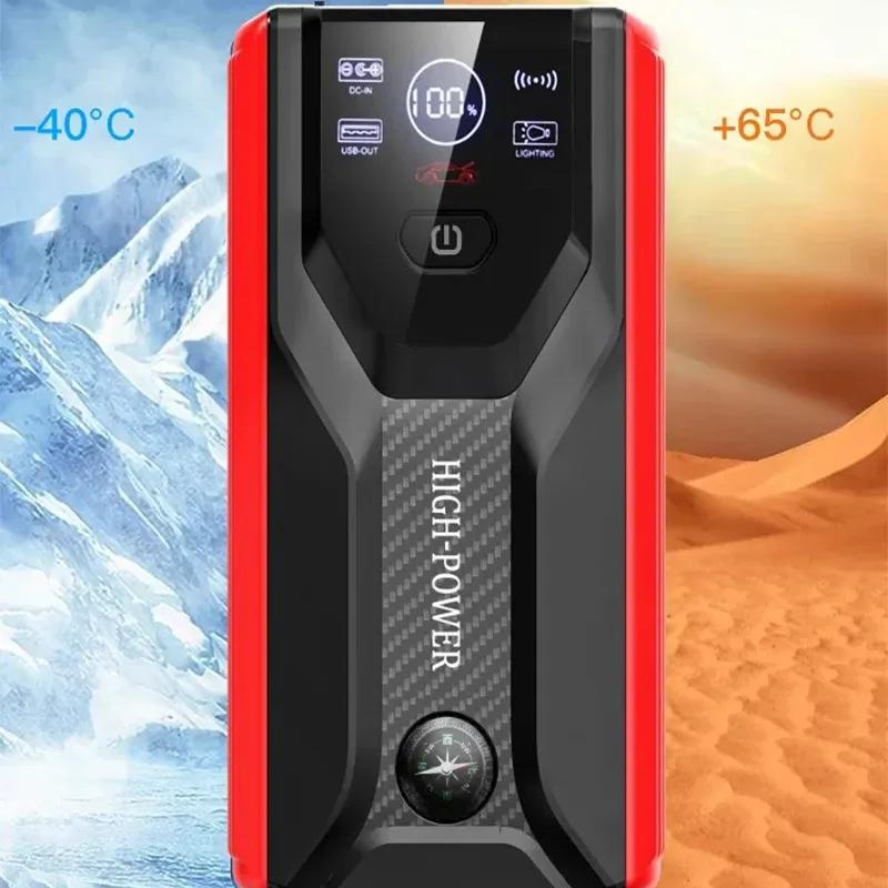 12v Portable Car Jump Starter 28000mAh Automotive Battery Charger Power Bank Booster For Car Starting