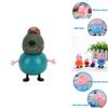 Colorful Eco-friendly Peppa Pig Family Friends Action Figures For Kids 25pcs Set