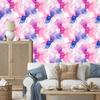 Wallpaper pink and purple ink powder pink, white background 50x1000