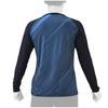 Mizuno Graphic Undershirt Long and Easy To Move Deep Size L Men's Baseball/Softball Fleece-Lined (Low Neck, Sleeves) - Warm, Moisturizing, In, Navy,