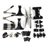 For 1/14 Tamiya RC Truck For volvo For scania Diy Parts Simulation Rear Double-bridge Suspension Assembly