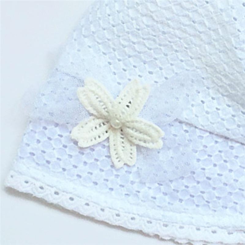 Sommer Baby Mädchen Mütze Süß Lieblich Niedlich Prinzessin Aushöhlhut Mode Kinder Kinder Rosa Weiß Lac