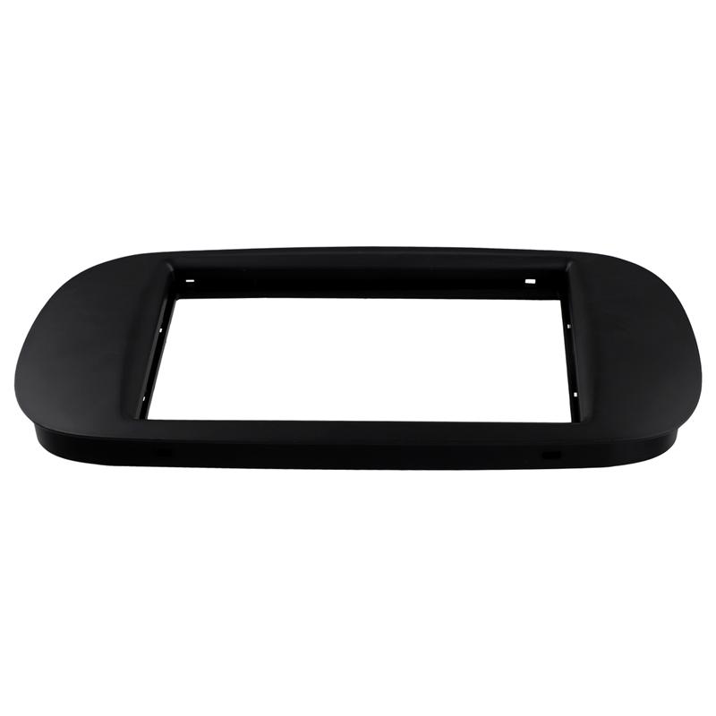 AUTO Car Radio 2 Din Fascia For Fiat 500 2007-2015 DVD Stereo Panel Dashboard Refitting Tallation Frame