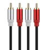 2RCA Male To 2RCA Male Composite AUX Cable Cord for Home Theater, HDTV, Speaker, Amplifier, Gaming Console,DVDs Player