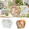 Home Decoration Mold High-Quality 3d Sheep Silicone Mold Mother'S Day Gift Mold Artistic For Aromatherapy Plaster Resin Crafting