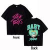 Boys Girls T-shirt Hot KPOP Demon Hunter Tiger Derpy Parent-child Cotton Round Neck Girls Short-sleeved Comfortable Adult Top