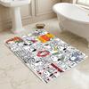 Snoopy Comics Living Room Nonslip Area Rug Soft Carpet For Bedroom Game Playroom Sofa Office Home Decor Doormat Christmas Gift C926797
