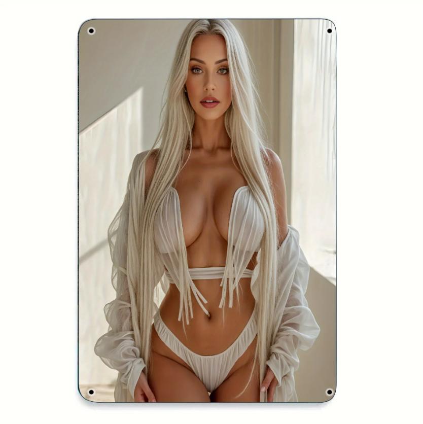 Vintage Metal Wall Sign for Home Decor Rustproof  Waterproof Bathroom Bar Cafe Garage Hanging Art 20x30cm