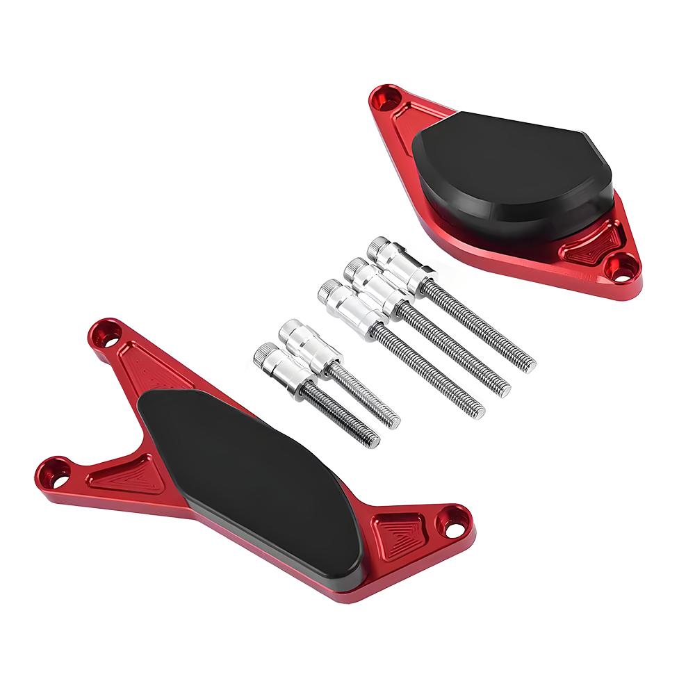 

Engine Stator Case Guard Protector Crash Pads Frame Sliders GSX-S1000 GSX-S1000F 2015-2020 For Suzuki GSR400 GSR600 2006-2012 красный