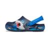 Classic Clog Fun Academy Shark Pattern Kids Clogs Deep-Blue 207070-410