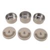 Insulated Food Container Beige 316 Stainless Steel Round Sealed Leak Proof with Bag Insulated Bento
