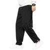 Inkpoo Corduroy Long Oversized Wide Leg Relaxed Chino Pants with Adjustable Drawstring and Elastic Popular Solid Stylish for and Size 2XL Men's Pants,