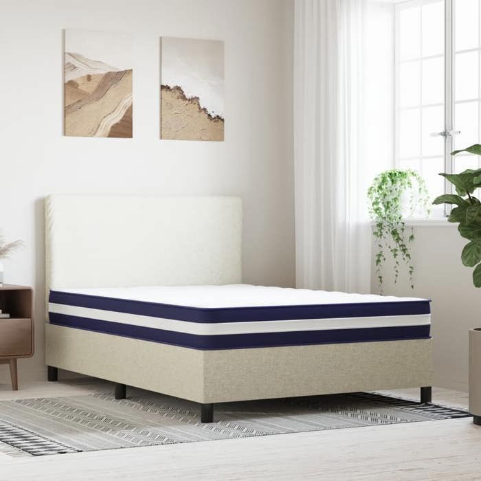 VidaXL Pocket Spring Mattress Medium Firmness 140x190 Cm 372852