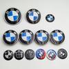 7-teiliges BMW Emblem Set 82mm 74mm 45mm 56mm 68mm Auto Front Motorhaube Logo Heckklappenplakette Radnabenkappen Aufkleber Lenkrad