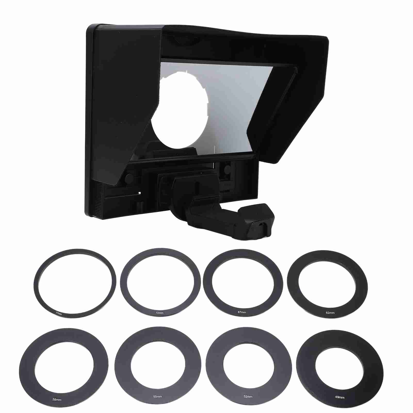 

FEELWORLD Портативный стеклянный телесуфлер TP10 для видеокамеры в реальном времени, телефона, планшета, зеркальной беззеркальной камеры