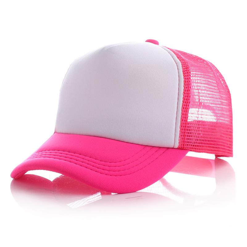 Adjustable Trucks Youth Mesh Hats Baseball Trucker Cap Dad Hat Summer Baseball Cap Net Hat Cap Truck Driver Cap Breathable