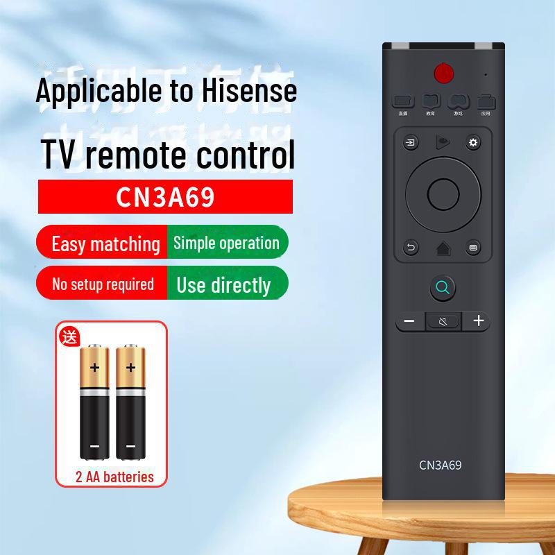 

Универсальный пульт дистанционного управления Hisense для моделей телевизоров CN3A69/CN3A68/CN3A57 Type A-CN3A69