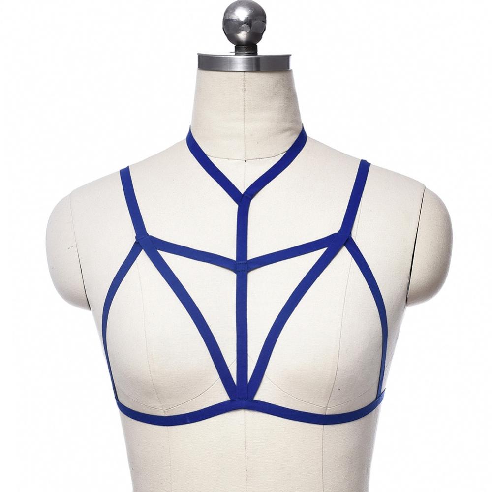Bra Set Strap Bra Bondage Halloween Multicolor Harness