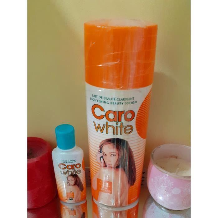 Caro White Éclaircissant Est Une Formule Riche En B-carotène Et En Vitamines A Et E