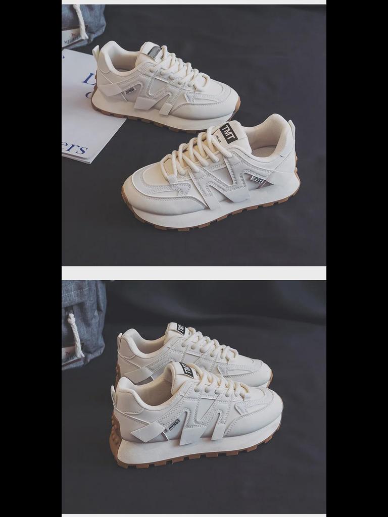 Women's Forrest Gump 2024 Korean-Style Height-Boosting Running Shoes, Size FD-6682