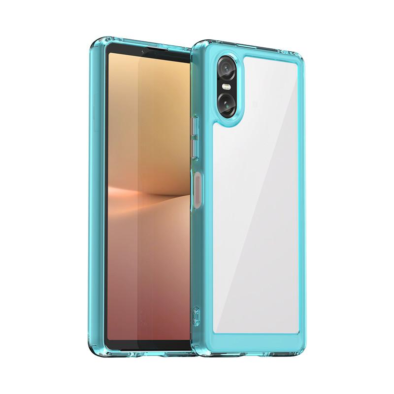 For Sony Xperia 10 VI Case Sony Xperia 10 VI Cover TPU Clear PC + Silicone Shockproof Protective Phone Cover Sony Xperia 10 VI