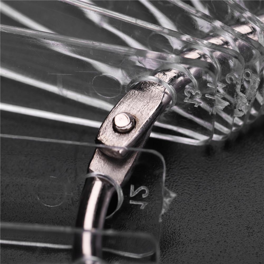 Falsche Display Nagelkunst Fächer Rad Politur Übungsspitzen Sticks Design Deko Sets