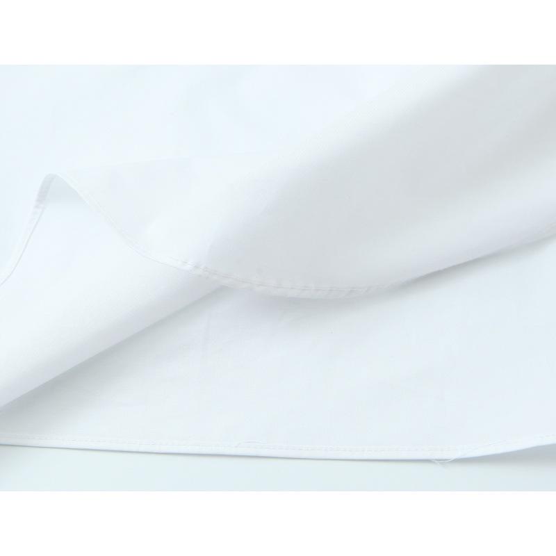 European & American Style 2026 Spring French Poplin Bow Tie Shirt