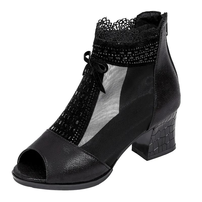 

Mesh Latin Dance Shoes Woman Shoes for Dancing Girls Ballroom Modern Tango Salsa Women s Lace High Heels Ballet Shoes 34